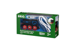 Brio Rechargeable Engine Mini USB Cable Kids Childrens Play Interactive Toy 3y+