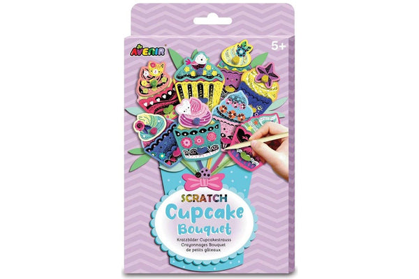 Avenir: Scratch Art Kit - Cupcake Bouquet