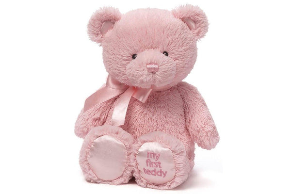 Gund: My First Teddy - Pink (38cm)