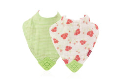 Nuby Baby Toddler Muslin Triangle Bandana Feeding Bib Towel Girl 0m+ Assorted