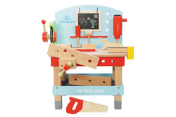 Le Toy Van 40cm My First Tool Bench Hammer Screwdriver Wooden Toy Set Kids 3y+