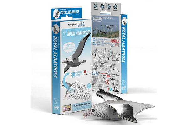 Eugy: Royal Albatross - 3D Cardboard Model