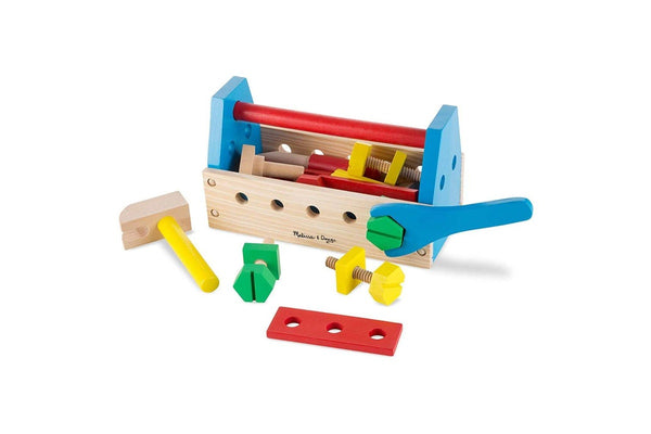 24pc Melissa & Doug Wooden Toys Take-Along Tool Kit Play Set Kids Children 3y+