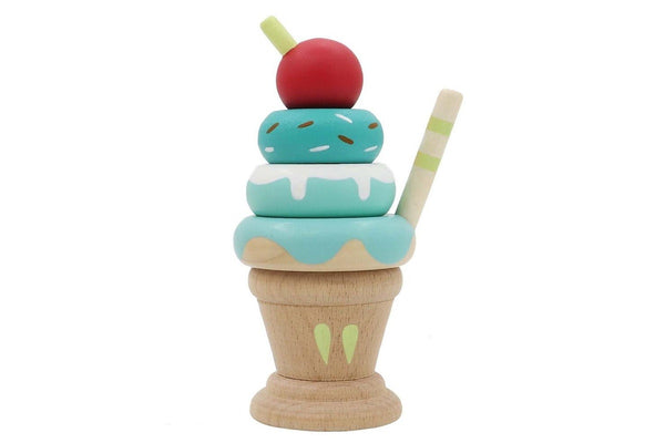 Kaper Kidz Calm & Breezy Stacking Icecream Children's Kids Play Toy Mint 10m+