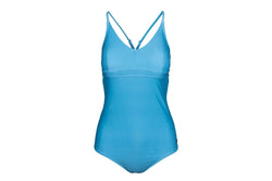 Trespass Womens/Ladies Mimi Plain One Piece Swimsuit (Storm Blue) (L)