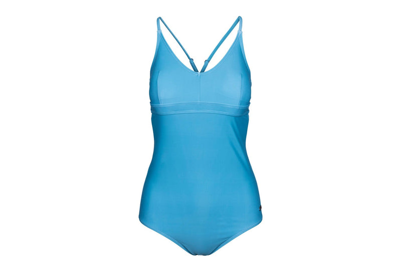 Trespass Womens/Ladies Mimi Plain One Piece Swimsuit (Storm Blue) (M)