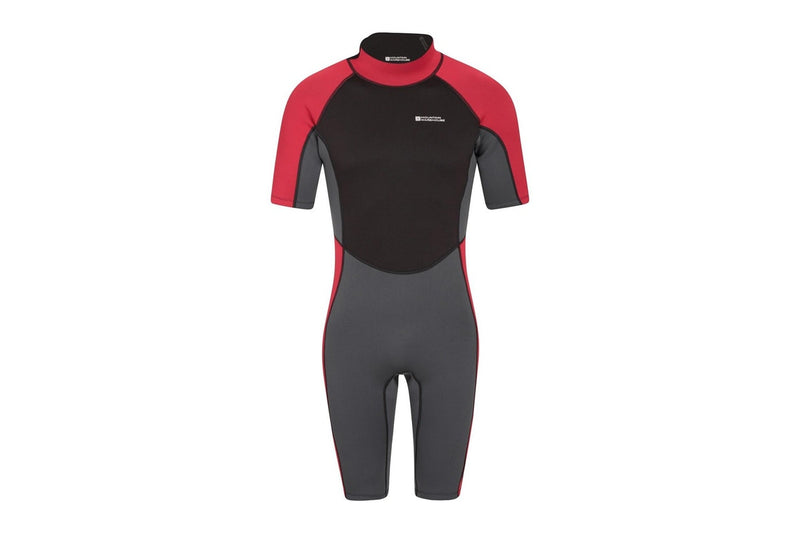 Mountain Warehouse Mens Shorty Wetsuit (Grey) (M-L)