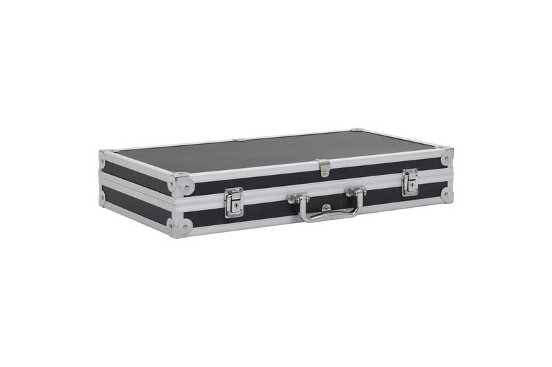 Gun Case Aluminium ABS Black vidaXL