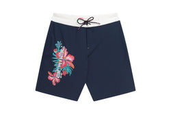 Animal Womens/Ladies Nora Classic Floral Swim Shorts (Indigo) (6 UK)