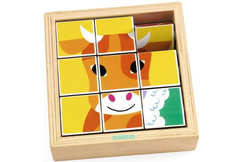 Djeco: Animoroll Wooden Puzzle