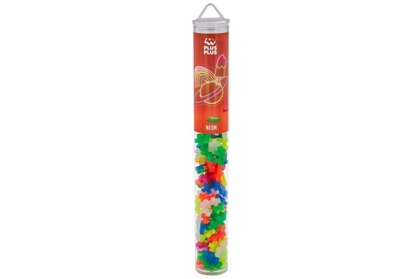 Plus-Plus: Neon Mix Tube (100pc)