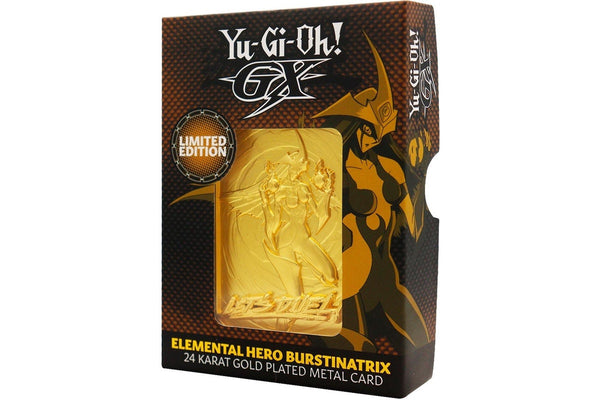 Yu-Gi-Oh! Elemental Hero Burstinatrix (24K Gold Plated) - Ingot