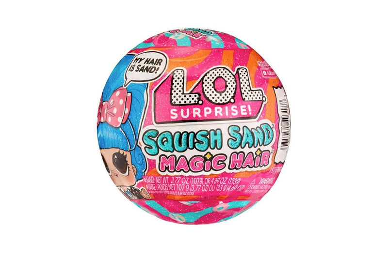 L.O.L. Surprise! Squish Sand Magic Hair Tots Surprise Doll Playset Assorted 4+