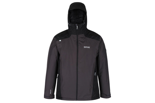 Regatta Mens Thornridge II Insulated Jacket (Ash/Black) (XXL)