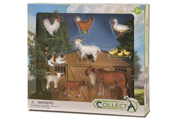 CollectA: Farm Life Boxed (Set of 9)