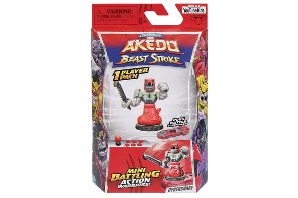 Akedo: S5 Beast Strike Single Pack - Cybersnake