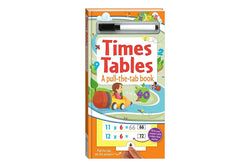 Rising Stars Pull the Tab: Times Tables Educational Book Kids Activity 4y+