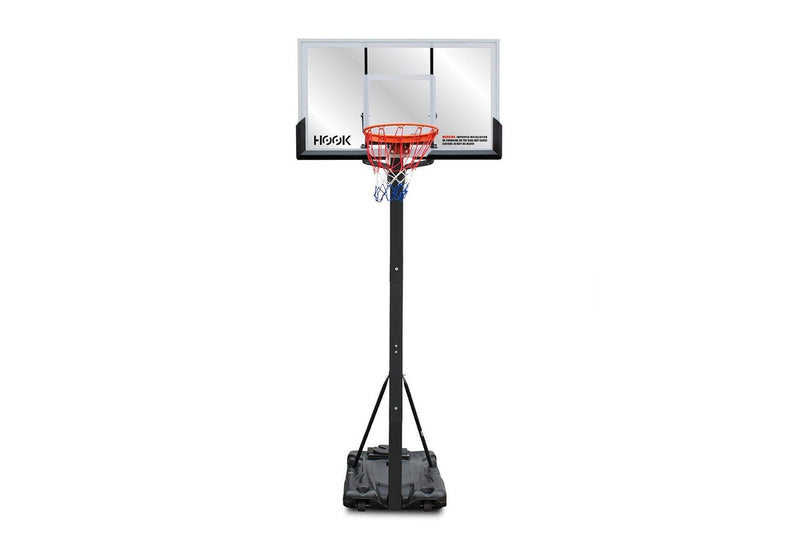 Hook 3.05m Breakaway Screw Jack Poly Basketball Hoop Adjustable System