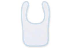 Larkwood Toddler Bib (White/Pale Blue) (One Size)