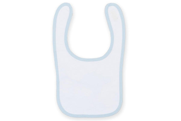 Larkwood Toddler Bib (White/Pale Blue) (One Size)