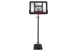 Hook 3.05m Power Lift Basketball Hoop Adjustable Roller Wheeled System