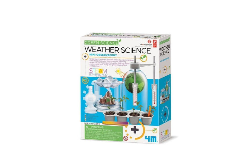 4M Green Science Weather Science Educational Kids Toddler Fun Activity Toy 8y+