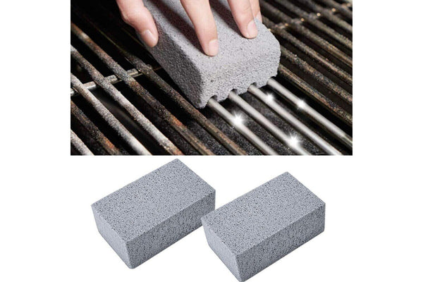 Effortlessly Clean Your BBQ Grill with this BBQ Grill Cleaning Brush Brick