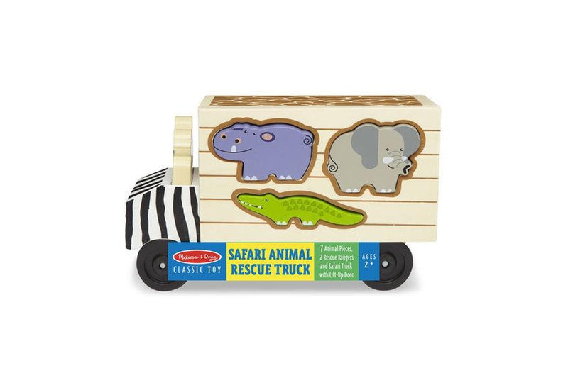 Melissa & Doug: Animal Rescue - Shape Sorting Truck