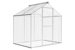 Outdoor Aviary Aluminium 178x122x194 cm vidaXL