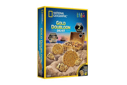 National Geographic Gold Doubloon Dig Kit Kids Children Activity Fun Play Toy 8+