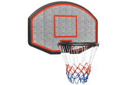 Basketball Backboard Black 71x45x2 cm Polyethene vidaXL