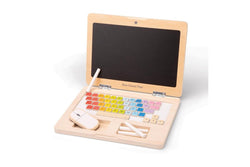 New Classic Toys My First Laptop Kids Children Educational Wooden Play Toy 36m+