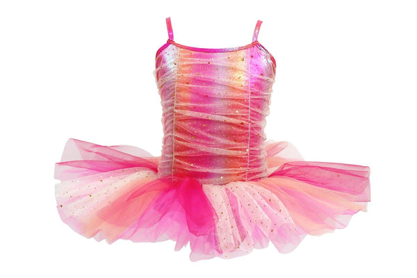 Pink Poppy: Vibrant Vacation - Party Tutu (Size: 5-6)