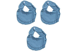 3x LVD Cotton Infant Baby Toddler Feeding Bibs S 3 Harbour 35x21cm Assorted