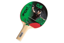 Fox TT Cub 1 Star Table Tennis Bat (Beige/Red) (One Size)