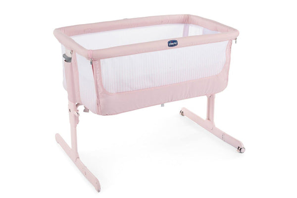 Chicco Adjustable Juvenile Baby Newborn Crib Bed Next2Me Air Paradise Pink 0m+