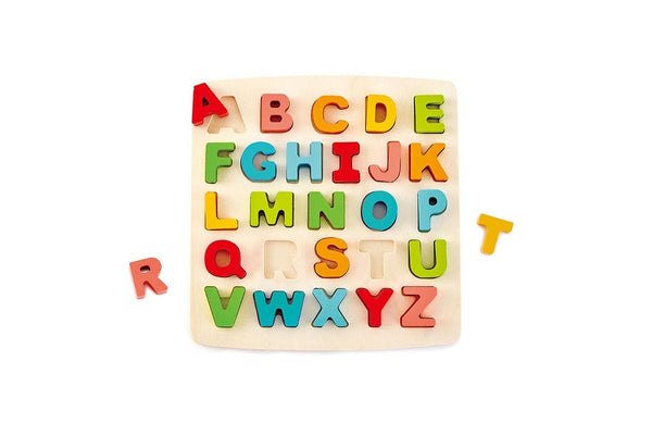 Hape Chunky Alphabet Puzzle Educational Kids Toddler Learning Activity Toy 3+