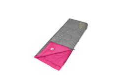 Coleman Sleeping Bag Kids Fyrefly Illumibug Pink 7C Rate Outdoor Camping Hiking