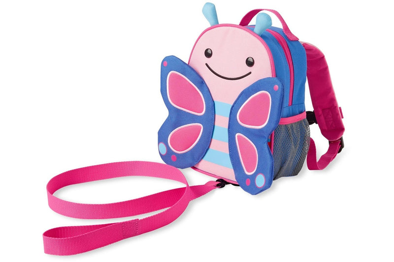 Skip Hop: Zoo Mini Backpack with Reins - Butterfly