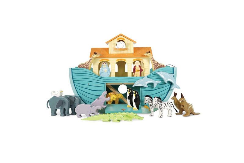 Le Toy Van 51cm Noah's Great Ark Wooden Activity Fun Play Toy Kids Children 3y+