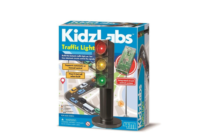 4M KidzLabs Traffic Control Light Educational Kids Toddler Activity Toy 5y+