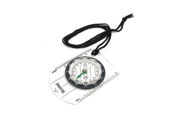 4Pcs Transparent Plastic Compass Proportional Footprint Travel Outdoor Camping Hiking Military Tools Bussola Compasso Kompas Compasses