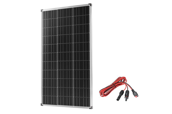 VoltX 160W Solar Panel Fixed + MC4 to Anderson Connector