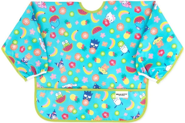 Bumkins: Waterproof Sleeved Bib - Hello Kitty Fruit Punch