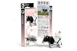 Eugy: Holstein-Friesian Cow - 3D Cardboard Model