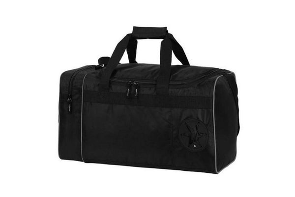 Shugon Cannes Sports/Overnight Holdall / Duffle Bag (33 Litres) (Black/Light Grey) (One Size)