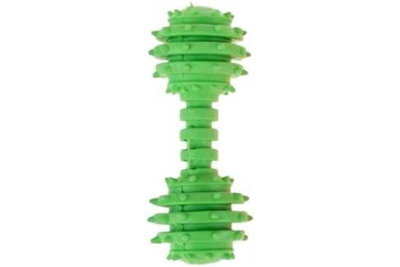 Costcom Dog Toy Spikey Dumbbell 12cm x 4.5cm