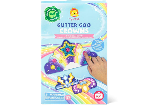 Tiger Tribe: Glitter Goo Crowns - Super Rainbow