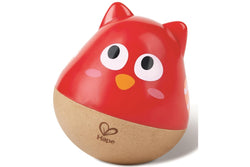 Hape: Play Essentials Owl Musical Wobbler - Red