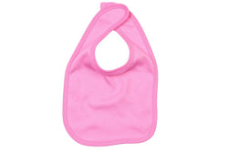 Babybugz Baby Plain Bib (Bubblegum Pink) (One Size)